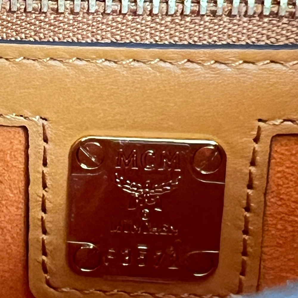 MCM Patricia brown shoulder bag - Picture 9 of 9